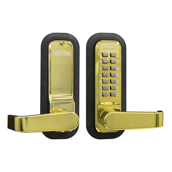 Lockey USA 2835BB Mechanical Keyless Lever Lock: Secure Your Home with Advanced Keyless Technology