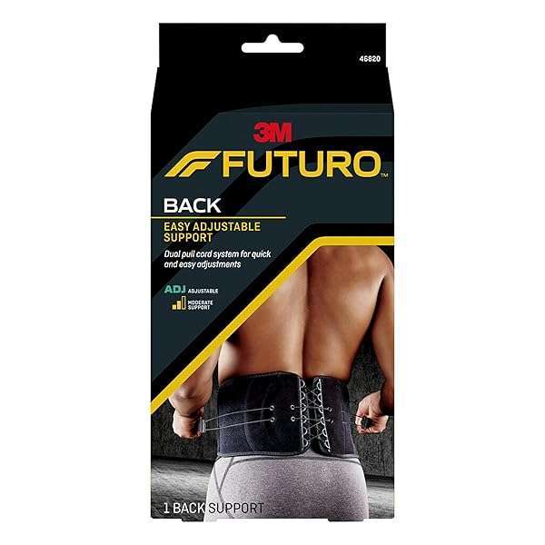 Futuro FUTURO Easy Adjustable Back Support: Ultimate Comfort & Pain Relief Solution