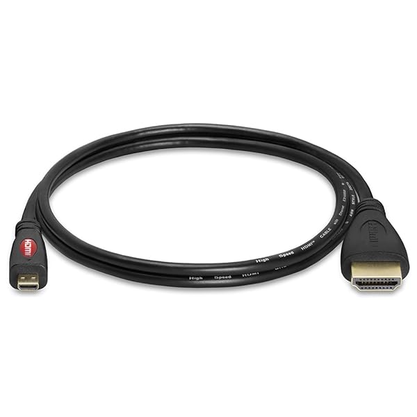 Cmple Cmple 3ft Micro HDMI to HDMI Cable - 4K Male to Male for Cameras & Capture Cards - View 4 of 9