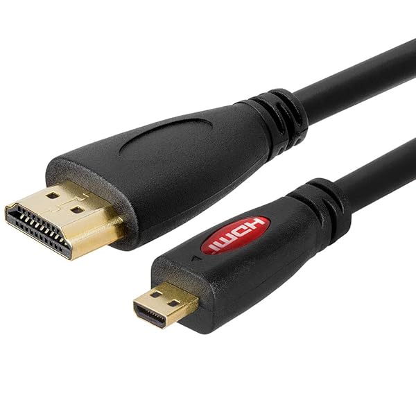 Cmple Cmple 3ft Micro HDMI to HDMI Cable - 4K Male to Male for Cameras & Capture Cards - View 5 of 9