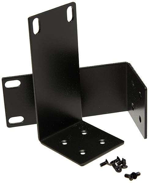 TRENDnet "TRENDNet Rack Mount Kit ETH-11MK for TEG-S16Dg/TEG-S24Dg - Fits 11" to 19" Equipment Racks, Black" - View 3 of 4