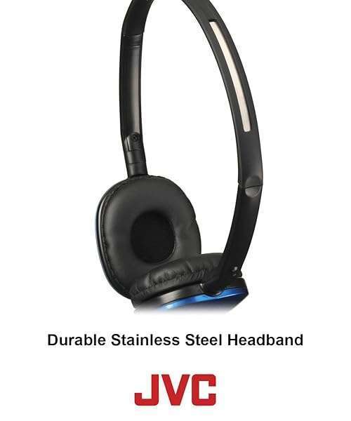 JVC JVC HAS160R Flat Headphones Review: Stylish Red Design & Superior Sound Quality - View 6 of 7