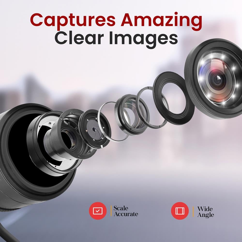 Pyle Pyle Universal Mount Front Rear Camera Marine Grade Waterproof Backup Parking Assist Night Vision LED 420 TVL Resolution RCA Output - View 4 of 8