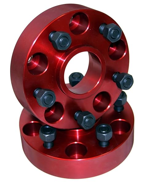 Alloy USA "Alloy USA 1.5" Wheel Spacer Kit for Jeep Wrangler JK (2007-2018) | 5x5 Bolt Pattern | Enhance Stability & Style"