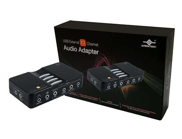 Vantec Vantec NBA-200U USB 7.1 Channel Audio Adapter Review: Enhance Your Sound Experience