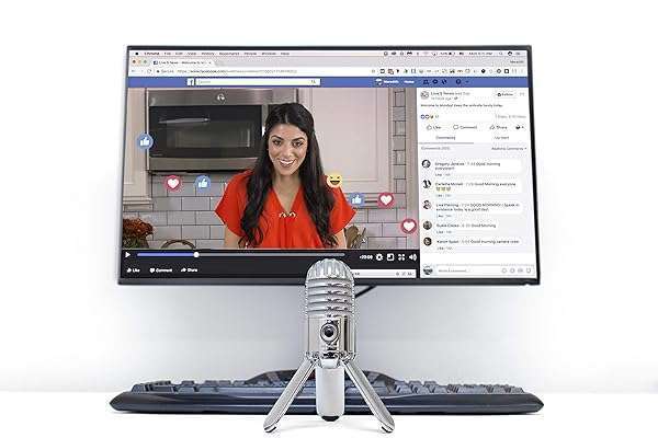 SAMSON Samson Meteor USB Microphone (Silver) Review: Best Budget Mic for Streaming & Recording - View 3 of 7