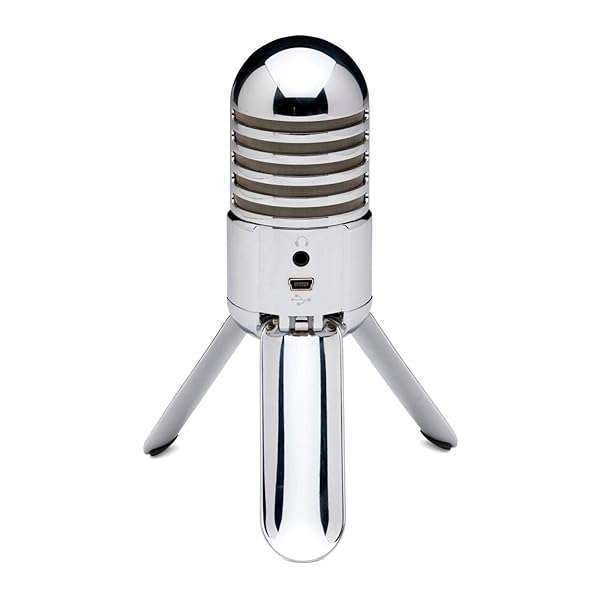 SAMSON Samson Meteor USB Microphone (Silver) Review: Best Budget Mic for Streaming & Recording - View 4 of 7