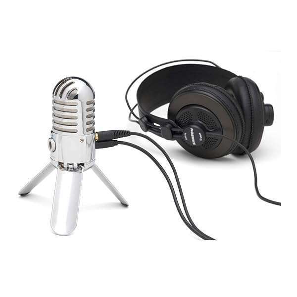 SAMSON Samson Meteor USB Microphone (Silver) Review: Best Budget Mic for Streaming & Recording - View 7 of 7