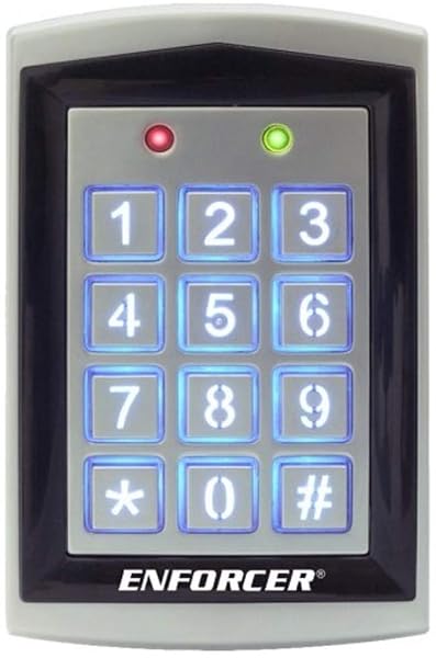 Seco-Larm SK-1323-SPQ Seco-Larm Weatherproof Digital Keypad & Proximity Reader - Secure Access Solution - View 2 of 2
