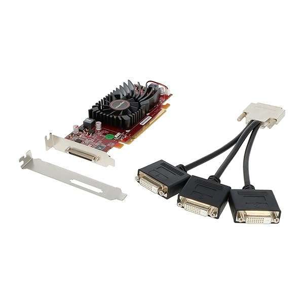 VisionTek VisionTek Radeon 5450 SFF 512MB DDR3 Graphics Card - 3x DVI-D | High Performance for Compact PCs