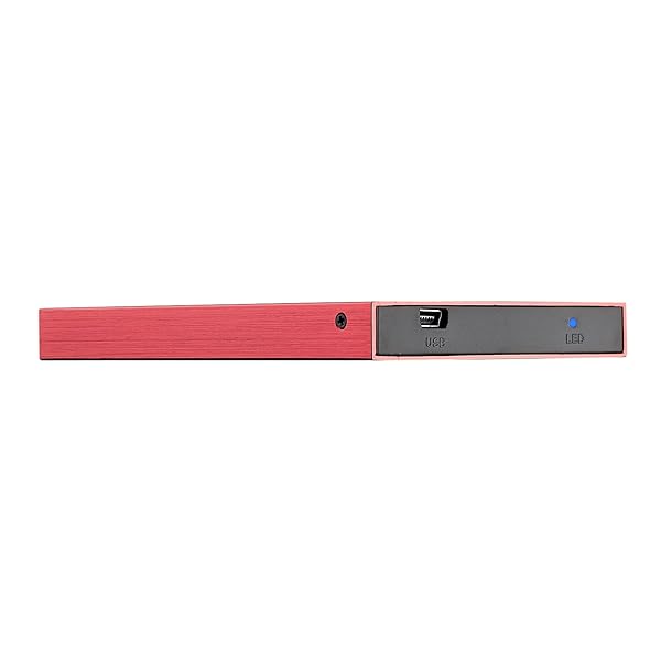 BIPRA Buy BIPRA 320GB Portable External Hard Drive - 2.5 Inch USB 2.0 - Red - Fast Storage Solution - View 5 of 8
