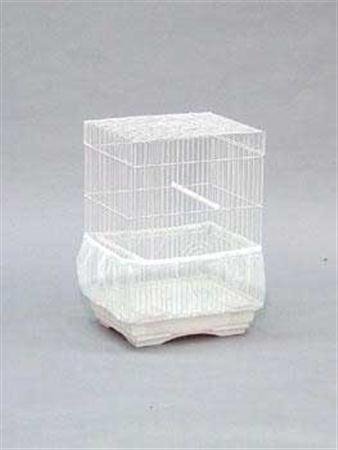 J.T. Industries J.T. Industries BJT25060 Parakeet Mesh Bird Bloomer Seed Guard Small for Easy Clean Up and Protection