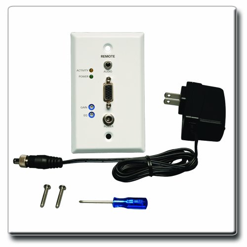 TRIPP LITE Tripp Lite VGA & Audio Over Cat5/Cat6 Extender Wallplate Receiver 1920x1440 at 60Hz - B132-100A-WP-1 - View 6 of 8