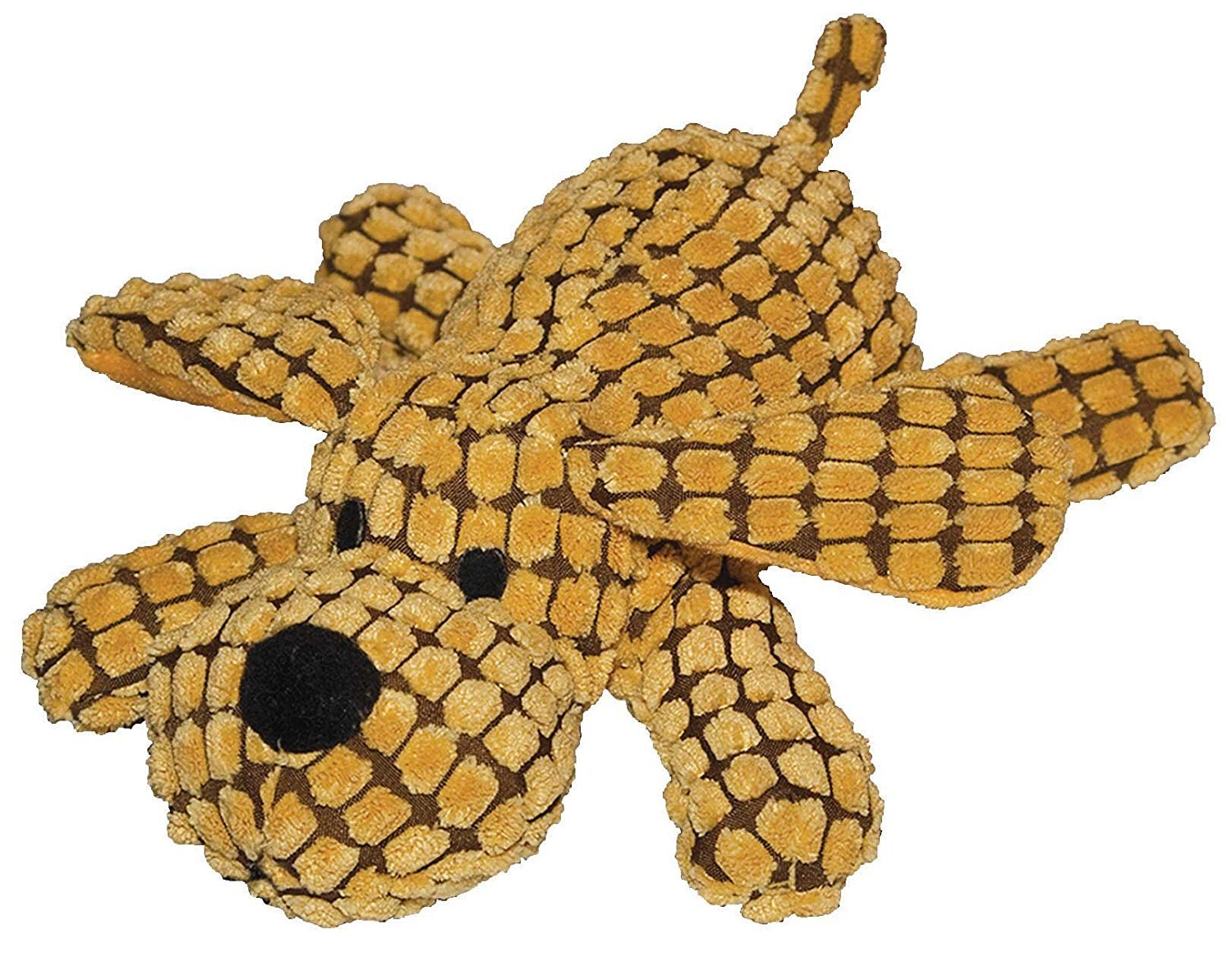 Patchwork Pet Patchwork Pet Waffle Wags 14 Inch Dog Squeak Toy Perfect for Playtime and Chewing Fun
