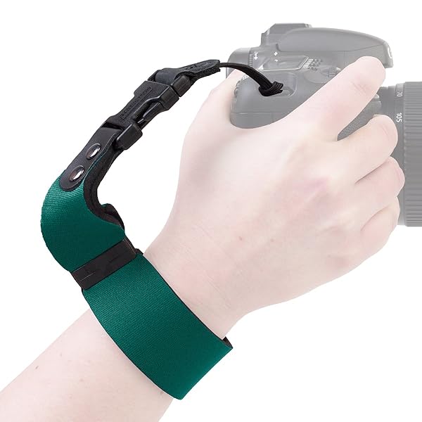 Buy OP/TECH USA 6719062 SLR Wrist Strap in Forest Green - Durable Camera Accessory