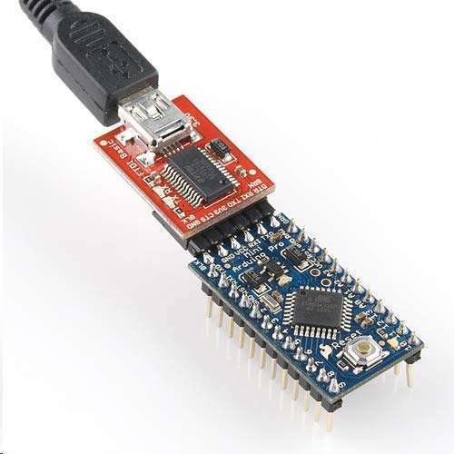 SparkFun SparkFun Pro Mini ATmega328 3.3V/8MHz: Arduino-Compatible Development Board for Easy Projects - View 9 of 11