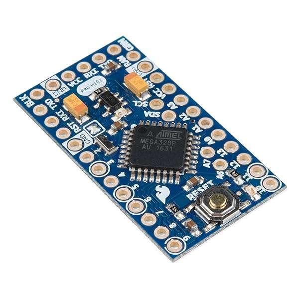 SparkFun SparkFun Pro Mini ATmega328 3.3V/8MHz: Arduino-Compatible Development Board for Easy Projects - View 3 of 11