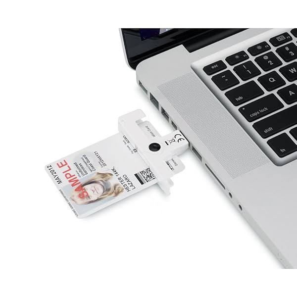 IDENTIV Identiv SCR3500A USB SmartFold Type A: Fast, Secure Smart Card Reader for Easy Access - View 4 of 9