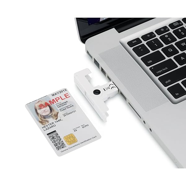 IDENTIV Identiv SCR3500A USB SmartFold Type A: Fast, Secure Smart Card Reader for Easy Access - View 5 of 9