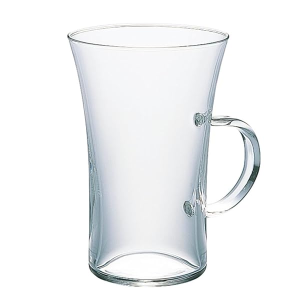 HARIO Hario Glass Mug 280ml Stylish Durable Coffee Tea Cup Perfect for Home and Office Use