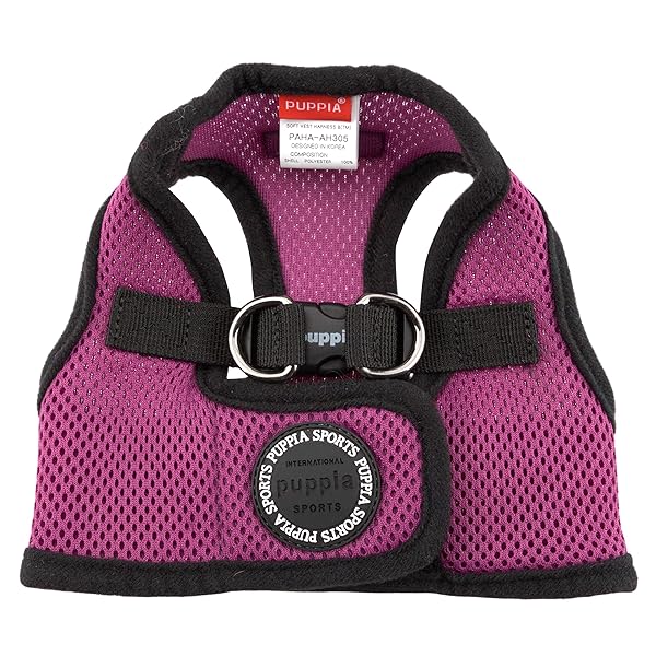 Puppia PUPPIA International Soft B Vest Harness for Small Dogs in Purple