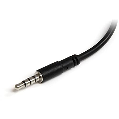 StarTech.com StarTech 3.5mm Headset Adapter - Microphone & Headphone Splitter Y Cable for Laptop/PC (MUYHSMFF) - Black - View 6 of 10