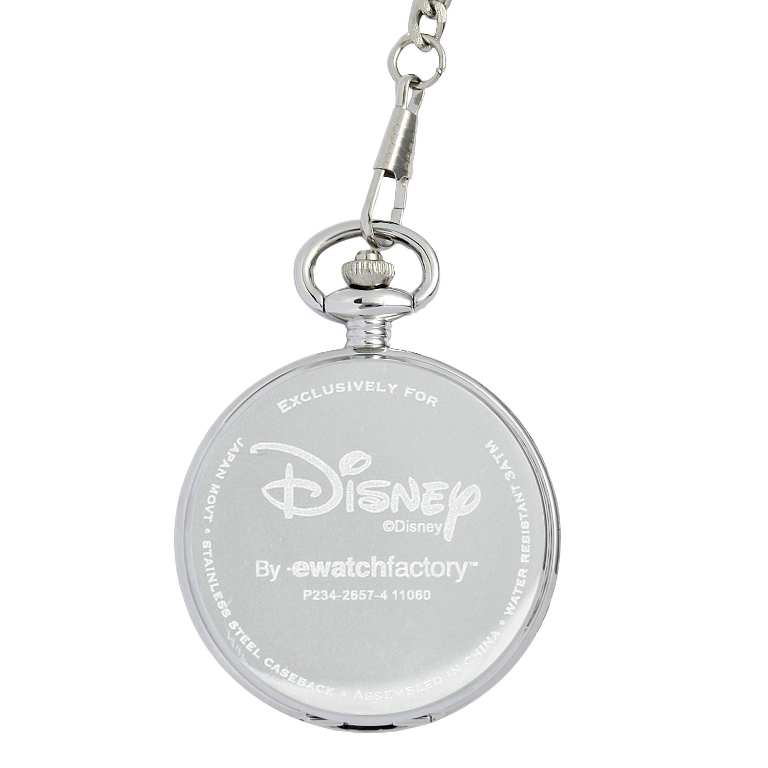 Disney Men's Mickey Mouse Pocket Watch Stylish Timepiece for Fans - View 3 of 7