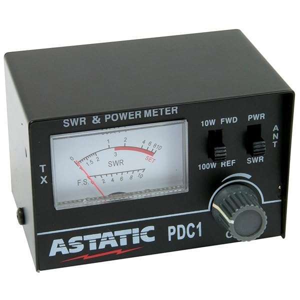 Astatic Buy Astatic PDC1 100 Watt SWR Meter - Accurate Readings for Ham Radio Enthusiasts - View 2 of 4