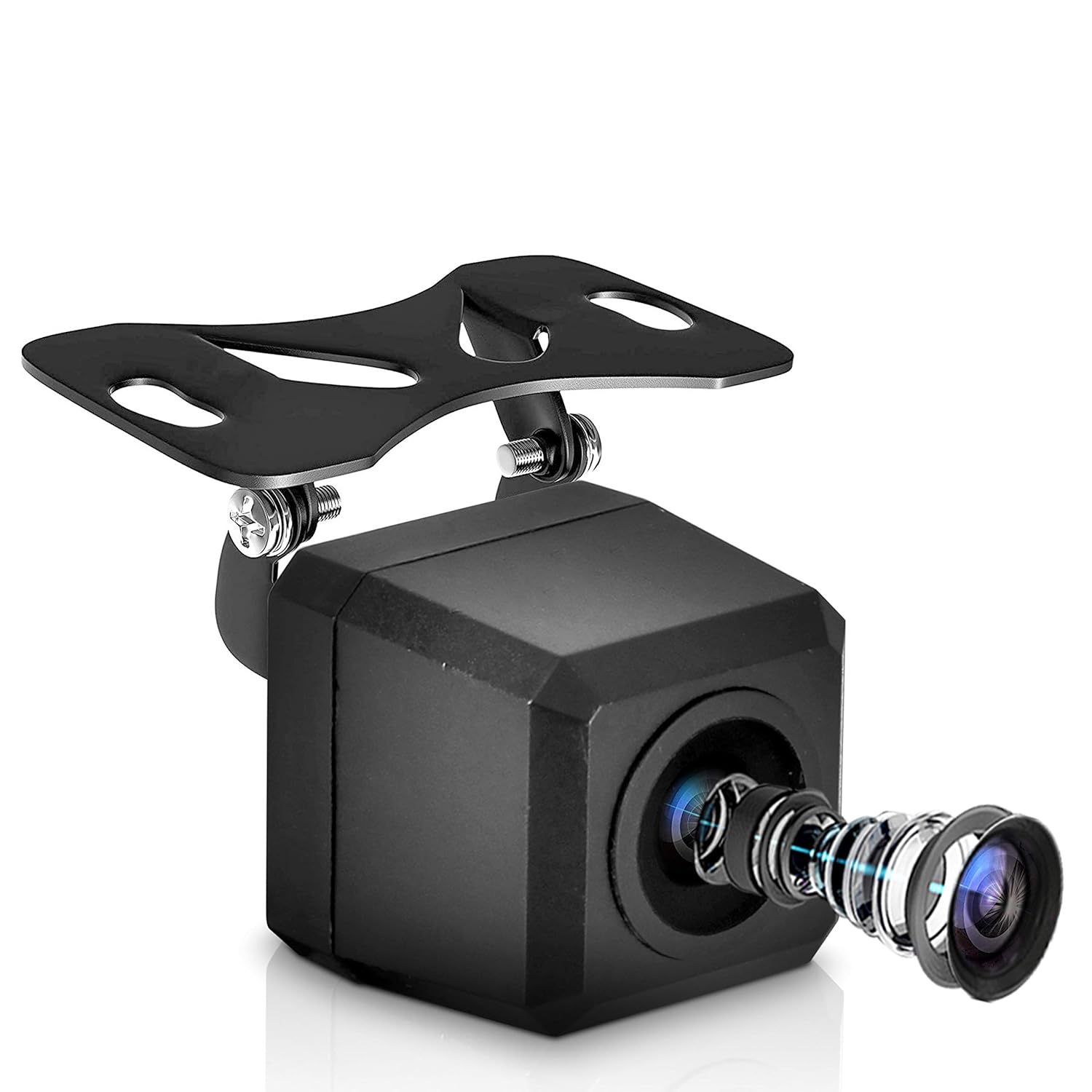 Pyle Universal Mount Front Rear Camera Waterproof Night Vision Backup Assist Cam 420 TVL RCA Output Marine Grade PLCM37FRV