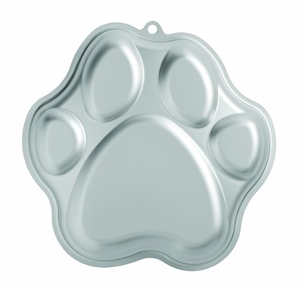 Wilton Wilton Paw Print Cake Pan - Durable Aluminum Bakeware for Pet Lovers
