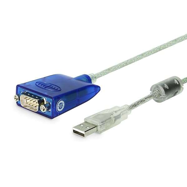Gearmo Gearmo 36in FTDI USB to Serial Cable for Mac, PC, Linux & Win 11 - Tx/Rx LEDs Included