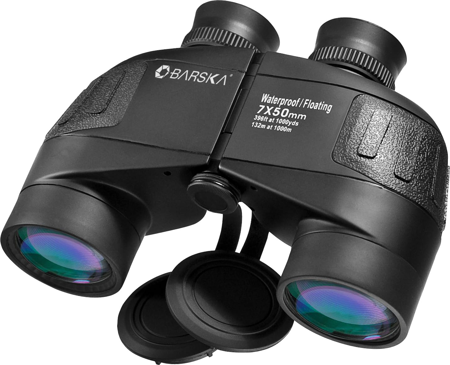 BARSKA BARSKA 7x50 WP Battalion Floating Binoculars with Rangefinder - Waterproof & Durable