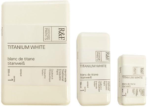 R&F Buy R&F Artist Encaustic Paint - Titanium White 104 ml | Premium Quality for Artists - View 4 of 6
