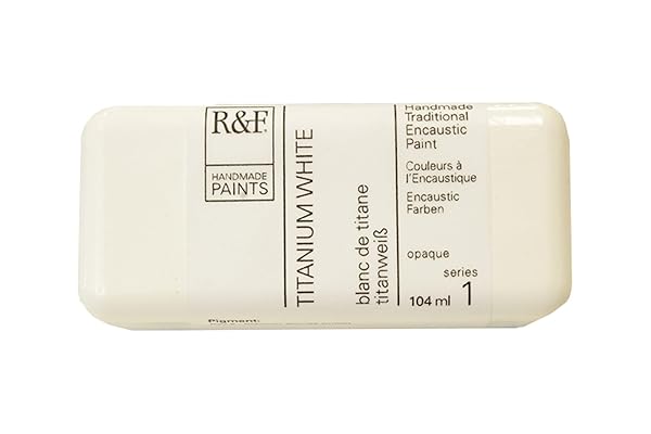 R&F Buy R&F Artist Encaustic Paint - Titanium White 104 ml | Premium Quality for Artists - View 2 of 6