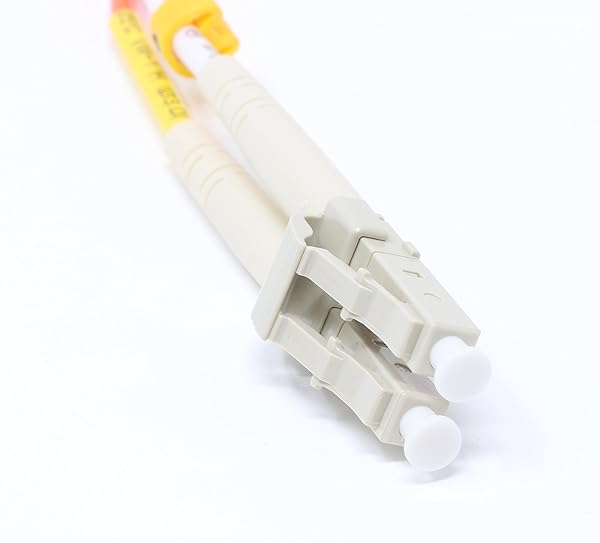 Ultra Spec Cables 1 Meter Multimode Duplex Fiber Optic Cable (62.5/125) LC to LC - High-Speed Orange Connection - View 9 of 9