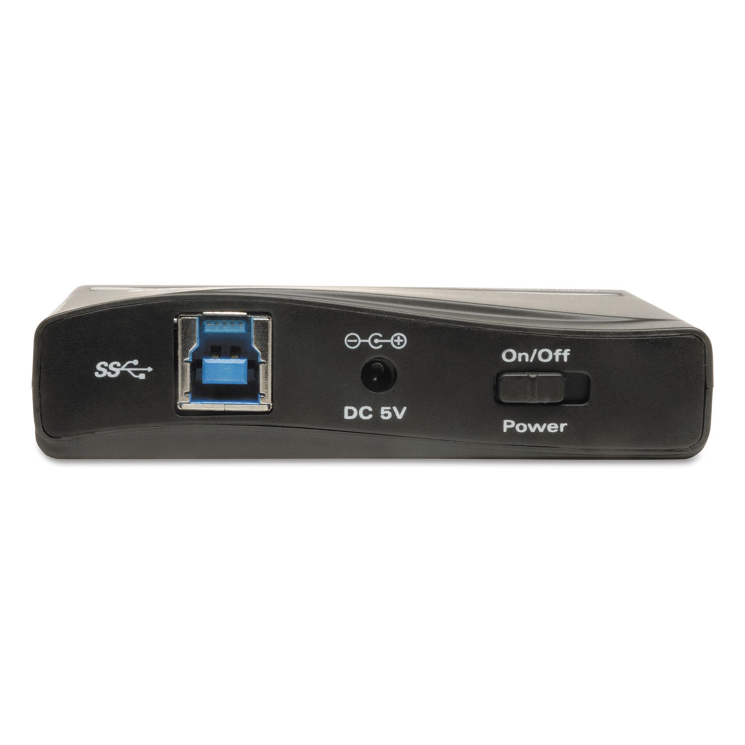 TRIPP LITE Tripp Lite 4 Port USB A 3.0 SuperSpeed Hub with 5 Gbps Transfer Speed in Black - View 2 of 3
