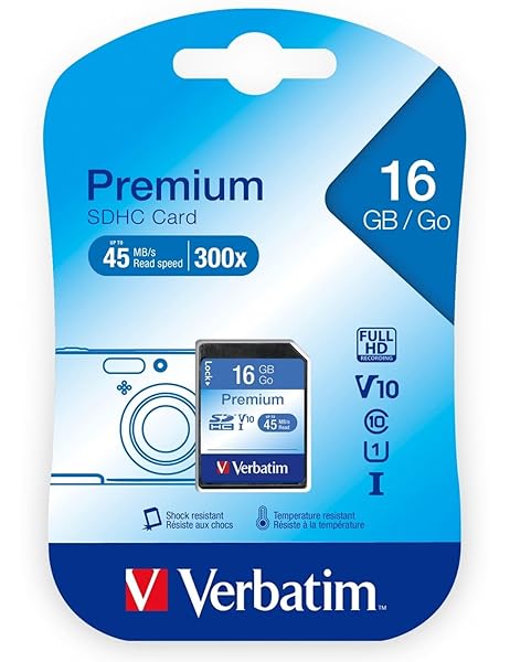 Verbatim Buy 16 GB Secure Digital Card - Fast, Reliable Storage for Your Devices - View 4 of 4
