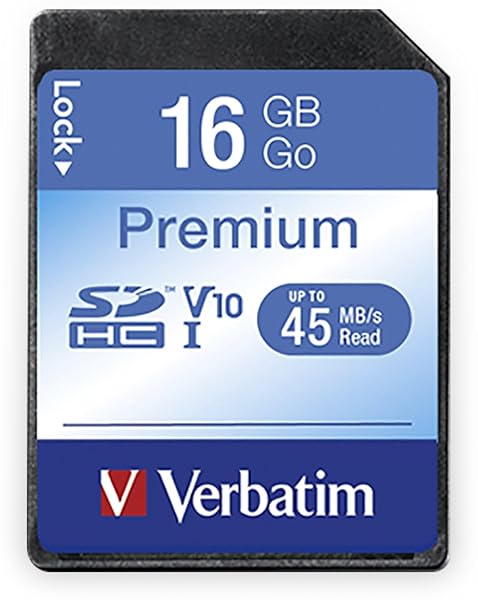 Verbatim Buy 16 GB Secure Digital Card - Fast, Reliable Storage for Your Devices - View 2 of 4