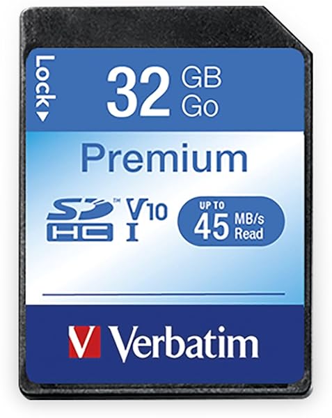 Verbatim Buy 32GB Secure Digital Card - Fast, Reliable Storage for Your Devices - View 2 of 4