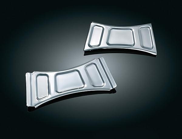 Upgrade Your Harley: Kuryakyn 7774 Chrome Downtube Crossbrace Cover for 1999-2013 Models