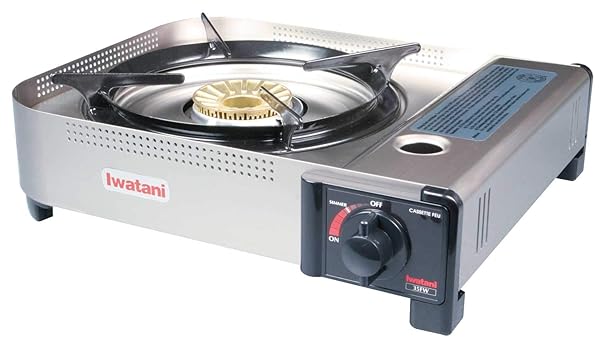 Iwatani Iwatani 35FW Portable Butane Cooktop: Ideal Indoor & Outdoor Cooking Stove