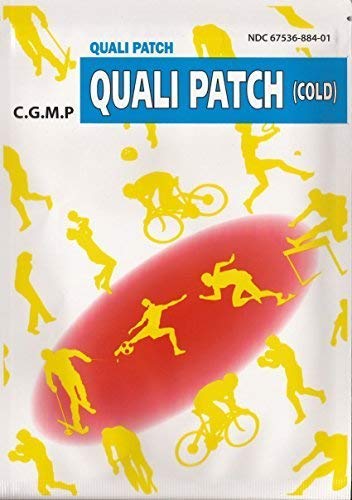 Qualiherb Quali Patch Cold Pain Relief Patch 10 Pack with 2 Sheets Each for Effective Pain Management