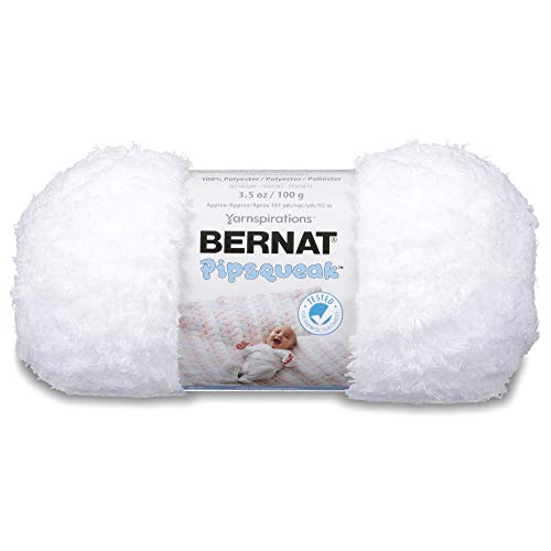 Bernat Buy Pipsqueak Yarn in Whitey White - Soft, Cozy & Perfect for Knitting Projects - View 2 of 2