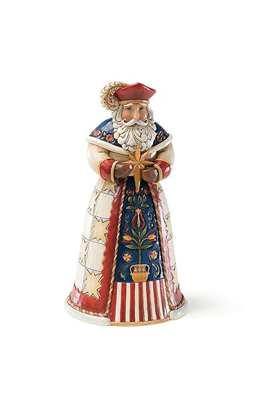 Enesco Enesco Jim Shore Heartwood Creek Santas Around The World 7 Inch Multicolor Figurine