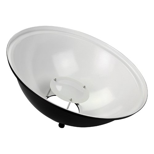 "Fotodiox Pro 18" Beauty Dish for Balcar & White Lightning Strobe Lights - Perfect for Stunning Portraits"
