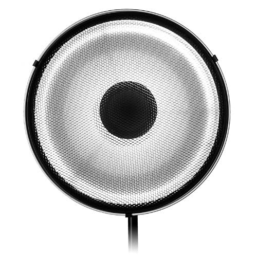Fotodiox Pro 18 Inch Beauty Dish Kit with Honeycomb Grid and Speedring for Bowens Gemini Strobe Lighting - View 7 of 8