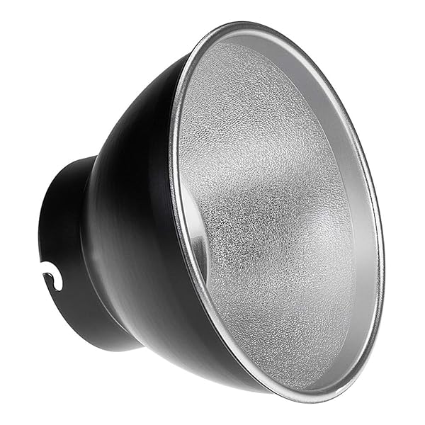 "Fotodiox 8" Reflector for Elinchrom & Calumet Genesis Strobe Lights - Enhance Your Photography"