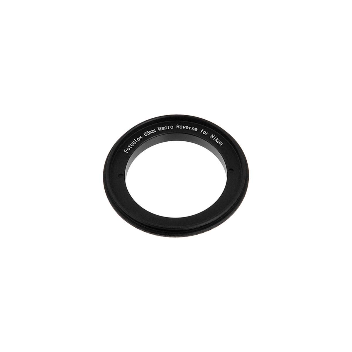 Fotodiox 10-Reverse Nikon 55 RB2A: Macro Reverse Ring Adapter for 55MM Lens
