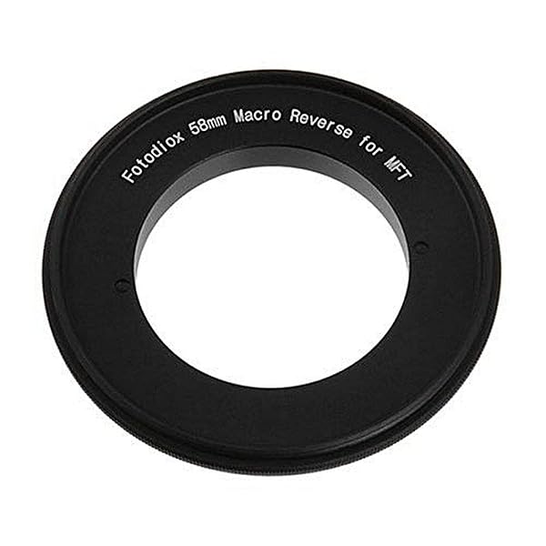 Fotodiox 10-Reverse MFT 58MM Macro Reverse Mount Adapter for Olympus Micro 4/3 Cameras