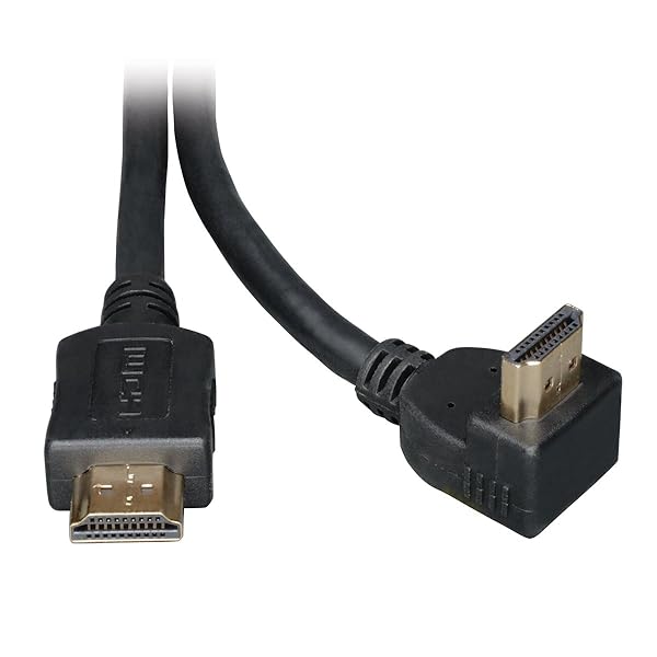 TRIPP LITE Tripp Lite 6-ft High Speed HDMI Cable with Right Angle Connector - Ultra HD 4K x 2K Digital Video & Audio (P568-006-RA) - View 2 of 4